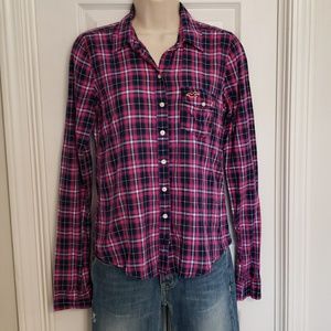 Hollister women's button down size Small